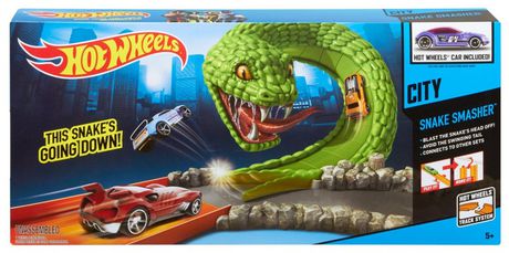 hot wheels track snake