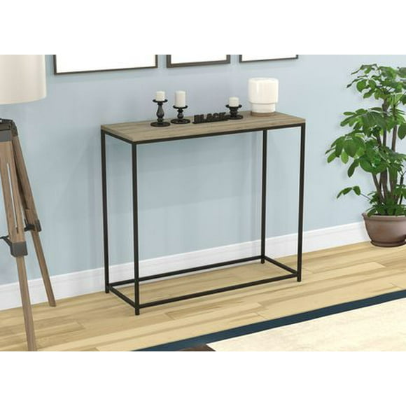 Safdie & Co. Console Table Dark Taupe