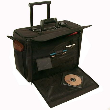 laptop computer case on wheels