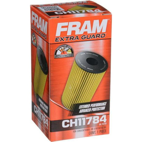 FRAM EG Oil Filter CH11784, 16,000 KM Change Interval, FRAM Extra Guard Oil Filter CH11784