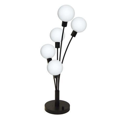 Dainolite 306T-BK-WH Black Table Lamp | Walmart Canada