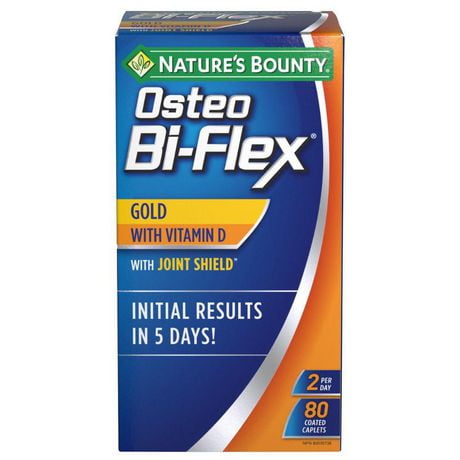 Osteo Bi-Flex Or avec Vitamine D 80 caplets enrobés