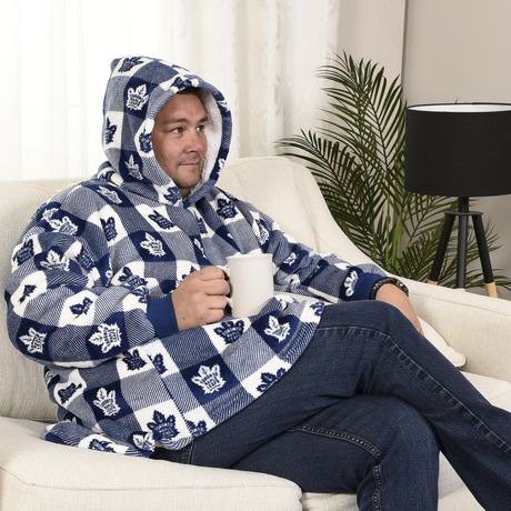 Custom NHL Toronto Maple Leafs Lavender Hockey Fights Cancer Oodie Blanket  Hoodie