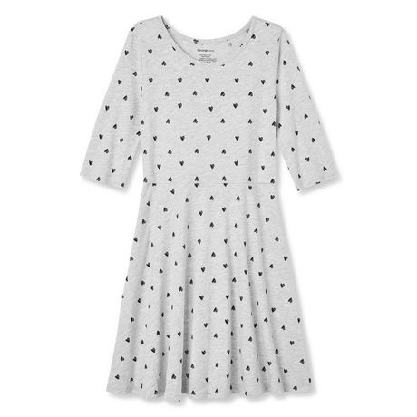George Girls' Elbow Sleeve Dress | Walmart Canada