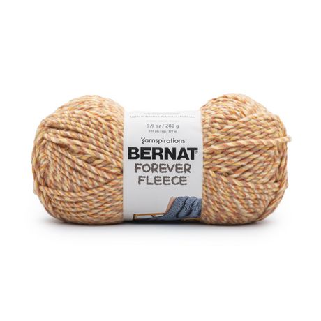 Bernat Forever Fleece 194yds Super Bulky Polyester Yarn