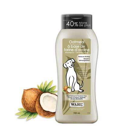 Wahl Oatmeal Shampoo for Dogs - 700ml, Soothes Itching & Dryness