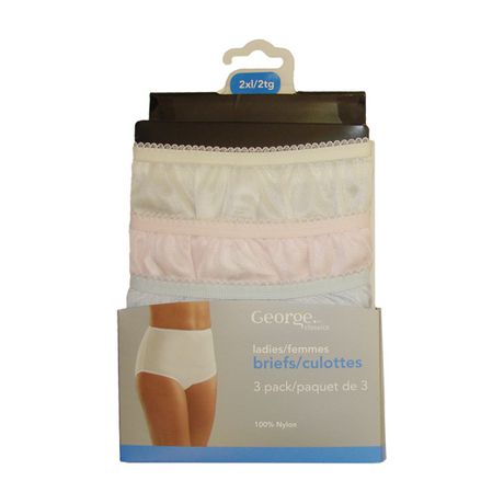 George Women's Briefs Underwear - Pack of 3 