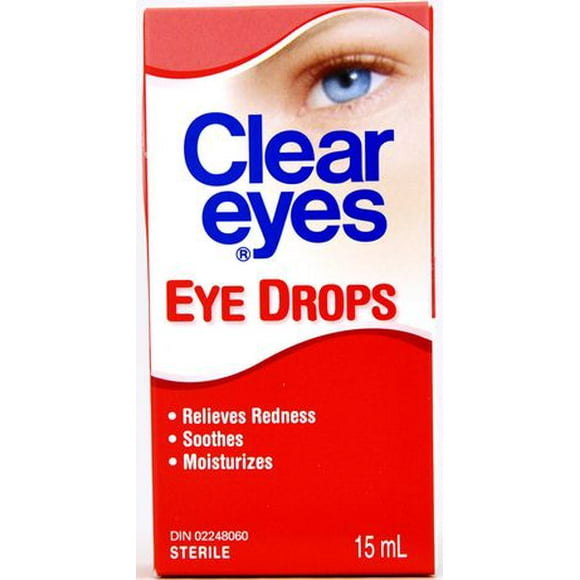 Clear Eyes Eye Drops, 15 mL