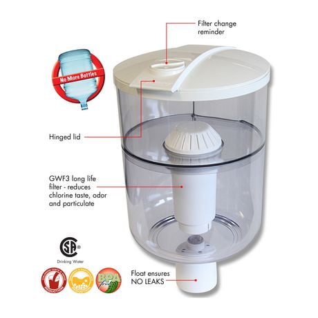 water filtration system vitapur dispenser reduction dispensers chemical load lead walmart greenway