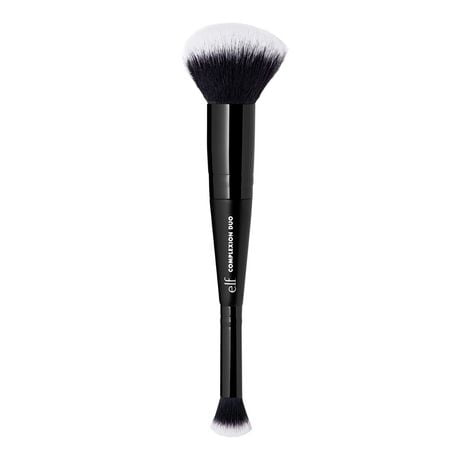 e.l.f. cosmetics Complexion Duo Brush, 2-in-1 face brush