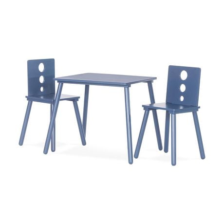 Forever Eclectic Cirque Kids Wood Table and Chair Set (2 Chairs Included)