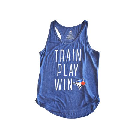 Ladies Toronto Blue Jays Train Play Win Tank Top