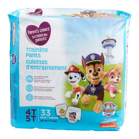 Parent's Choice Paw Patrol Training Pants for Girls, 3T/4T, 21