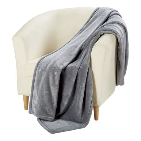 Mainstays Plush Blanket, Size: Twin - King