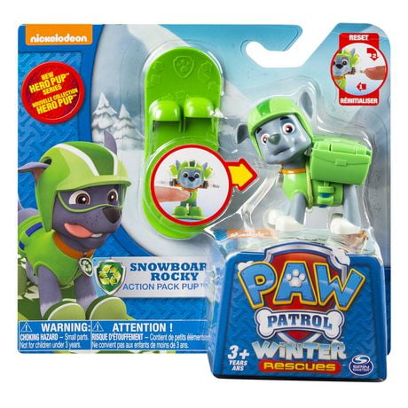 paw patrol winter rescue toys