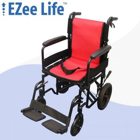 Ezee Life Featherlight Transport Chair - 18" Seat Width