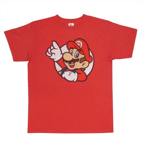 Super Mario Nintendo Men's short Sleeve Tee Shirt - Walmart.ca