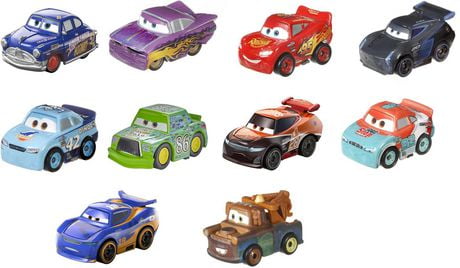 Disney/Pixar Cars Mini Racers Racer Series 10-Pack | Walmart Canada