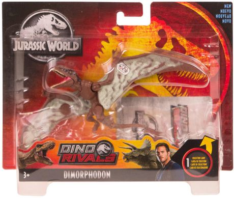 Jurassic World Attack Pack DIMORPHODON Black Toy Dinosaur Mattel NEU 