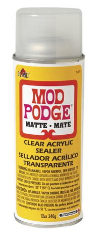 Mod Podge Clear Acrylic Sealer - Matte, 12 oz.