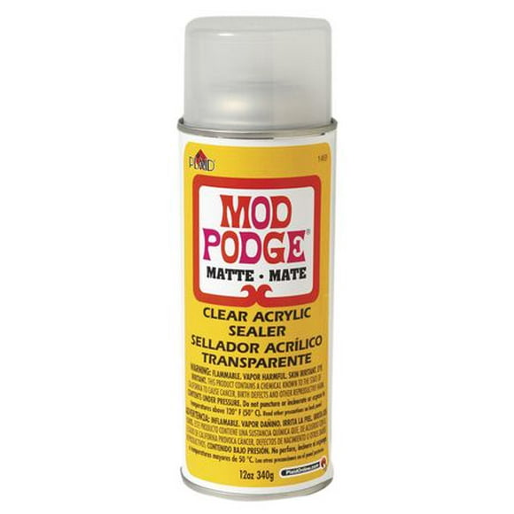 Mod Podge Acrylic Sealer Matte 12 oz, Spray Acrylic Sealer