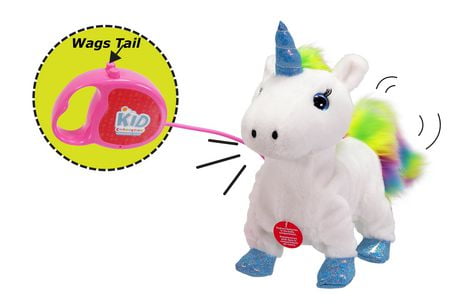 kid connection walking pet unicorn