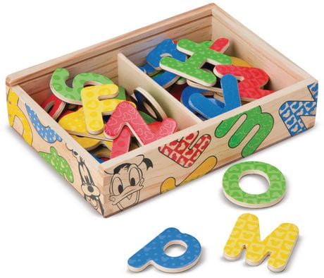 melissa and doug wooden magnetic letters and numbers