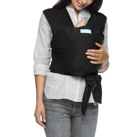 MOBY Wrap Baby Carrier | Classic - Cotton | Baby Wrap Carrier for Newborns & Infants | #1 Baby Wrap | Go to Baby Gift | Keeps Baby Safe & Secure | Adjustable for All Body Types - One Size | Perfect for Mom & Dad