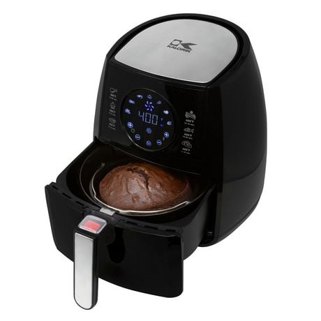 Kalorik 3.2 Quart Digital Air Fryer with Baking Pan, Black | Walmart Canada