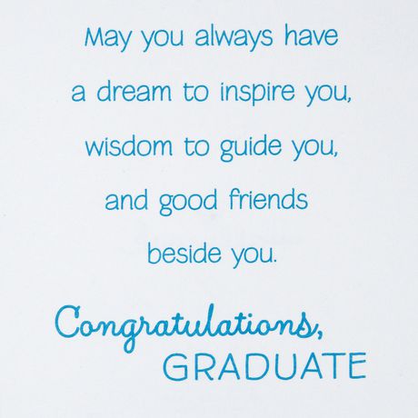 Hallmark Graduation Money Holder Greeting Card (May You Always Have a ...