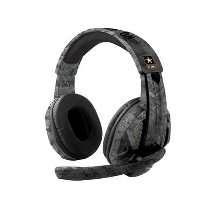 U.S. Army Gaming Over Ear Headset with Omni Directional Microphone ...