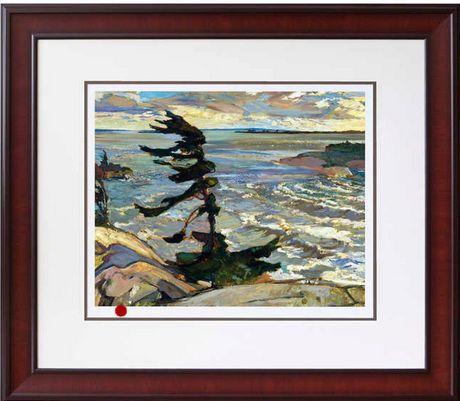 Stormy Weather Framed Print by Fred Varley