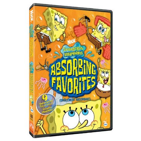SpongeBob SquarePants: Absorbing Favorites (DVD) (Bilingual) | Walmart.ca