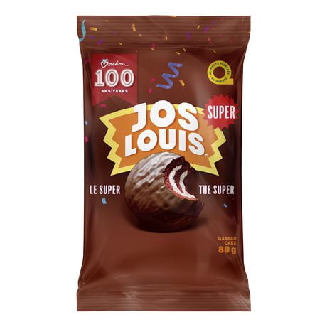 Vachon® Super Jos Louis® Chocolatey flavour Snack Cakes, Pack of 1