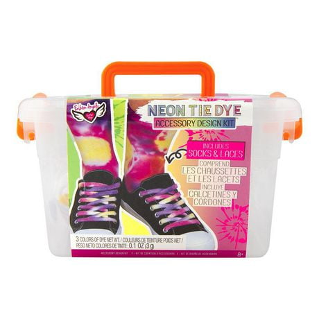 Fashion Angels Tie Dye Chaussettes & Lacets Keeper Crate