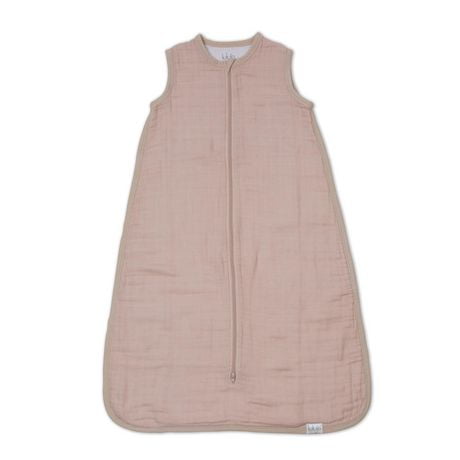 Lulujo - Baby, Infant, Toddler - Cotton Muslin Sleep Sack - Wearable Blanket - 1.0 TOG - Sand