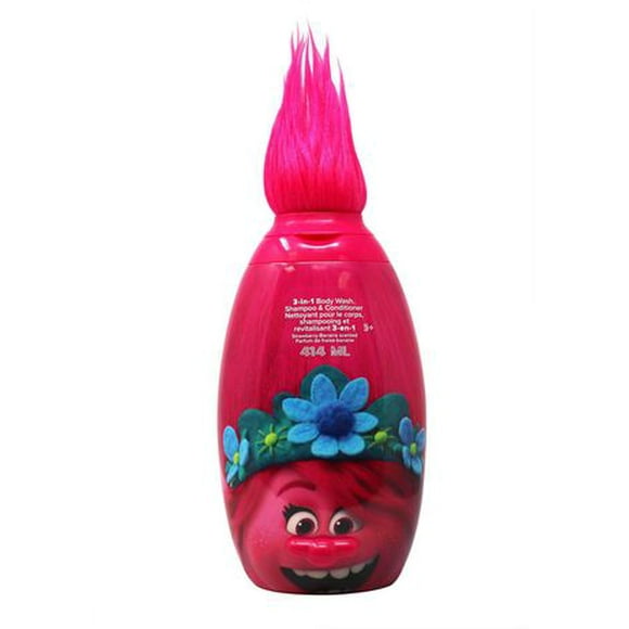 DreamWorks Trolls 3-in-1 Body Wash Shampoo plus Conditioner