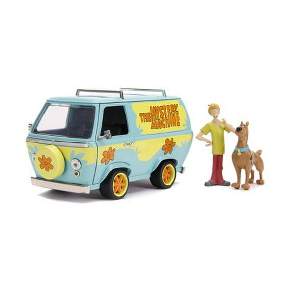 Jada Toys Scooby Doo - Mystery Machine w/ Shaggy and Scooby Fig