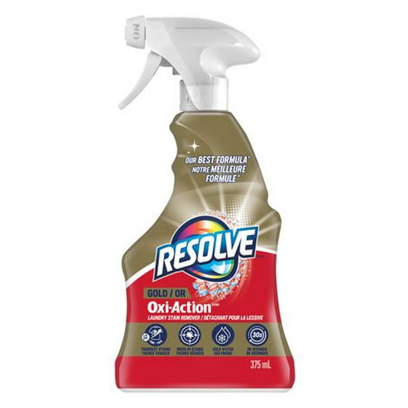 Resolve Gold Oxi-Action Laundry Stain Remover Trigger 375 mL, 375 mL