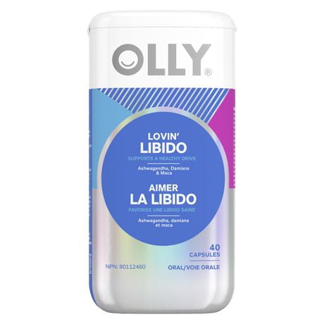 OLLY Lovin' Libido Supplement Capsules, 40 capsules Supplement Capsules