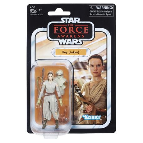 Star Wars The Vintage Collection Rey (jakku) 3.75-inch Figure | Walmart ...