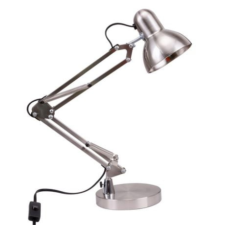 Mainstrays LED architect chrome desk lamp