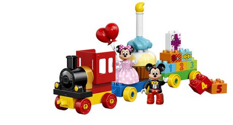 mickey mouse ride on train with track asda