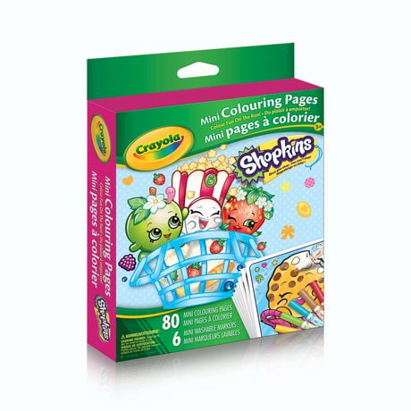 Download Crayola Shopkins Mini Colouring Pages | Walmart Canada