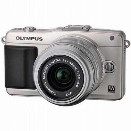 Olympus PEN E-PM2 16.1 MP Camera, silver - Walmart.ca