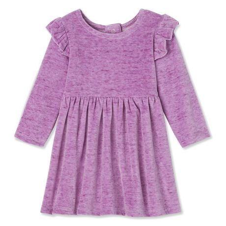 baby girls velour dress