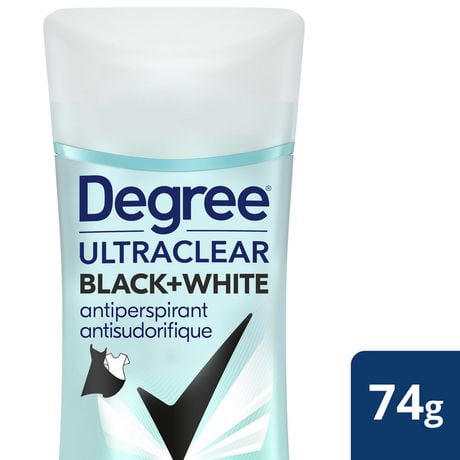 Antisudorifique en bâton Degree Ultraclear Black+White 74 g Antisudorifique