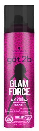 got2b Glam Force High Hold Hairspray | Walmart Canada