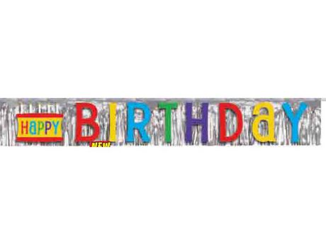 Large Fringe Happy Birthday Banner | Walmart Canada