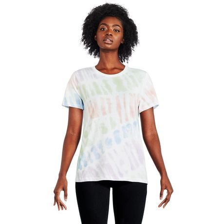 George Women's Printed Short Sleeve Crew Neckline Tee | Walmart Canada